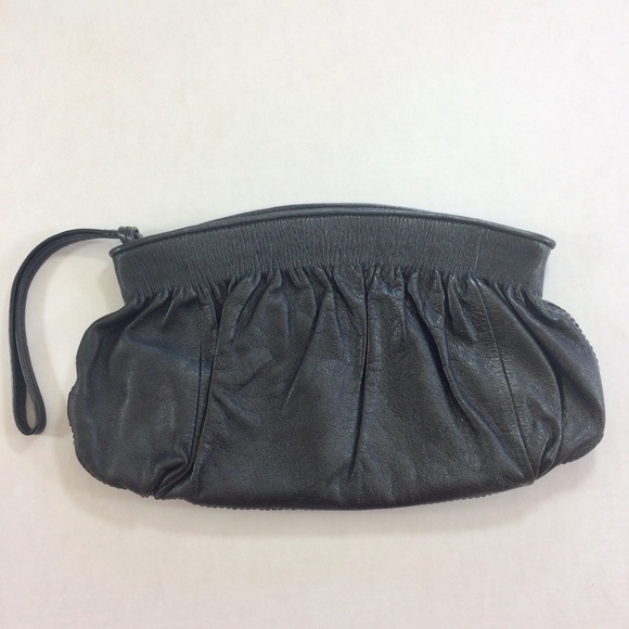 Banana Republic Handbags - Banana Republic Genuine  Leather  Clutch